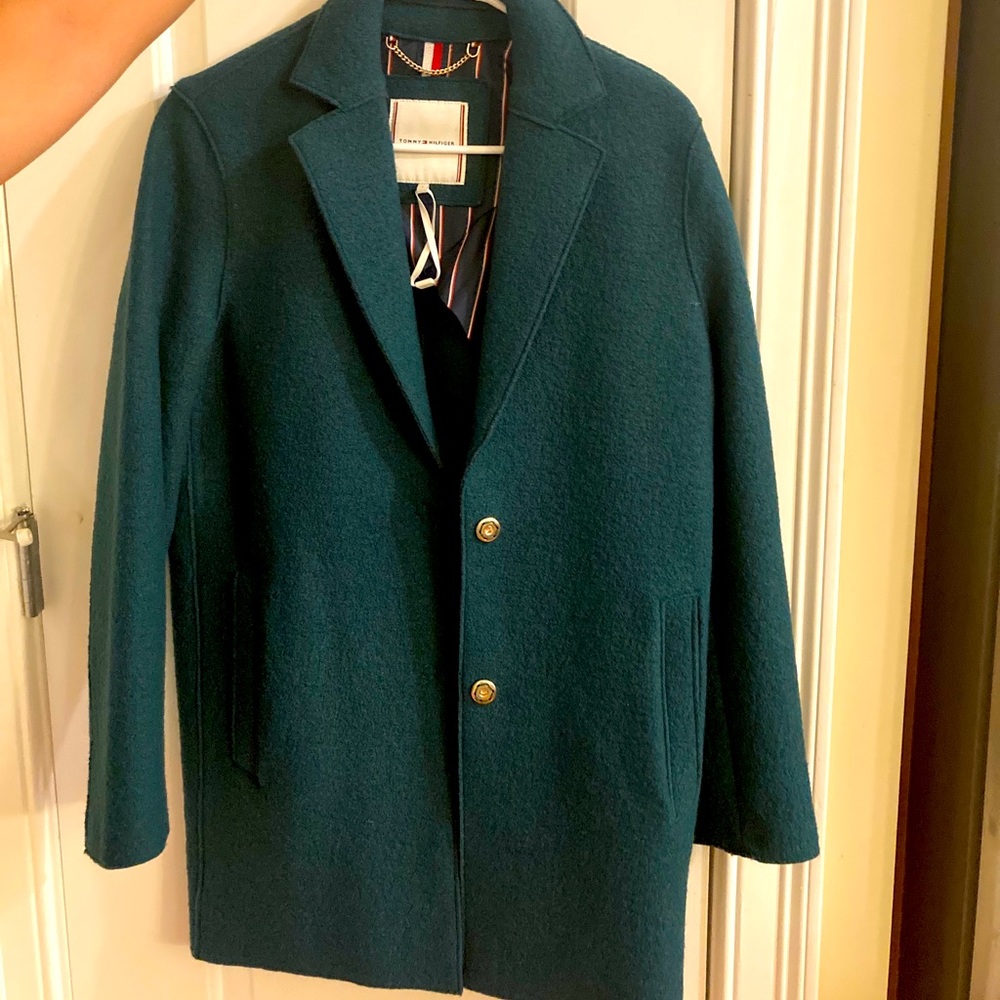 Boiled wool coat - never used. Fine quality Tommy